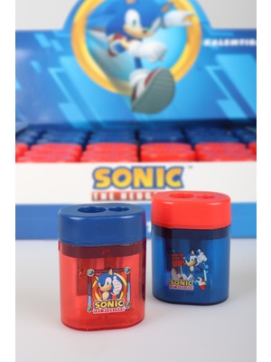 x Dekomus Lisanslı Sonic 2 Adet Çift Bıçaklı Kalemtraş
