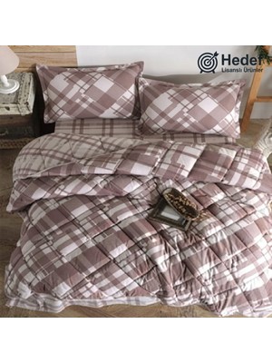 nordqueen Ranforce Uyku Seti Kahve Tek Kişilik %100 Cotton