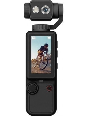 Epilons Q8 4K Ultra Hd Taşınabilir Vlog Spor ve Aksiyon Kamerası 2.0’’ Döndürülebilir IPS Ekran Siyah
