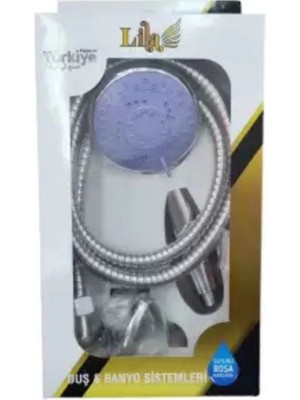 Zenviaa Lila Kutulu Duş Seti ZENVIAA365423