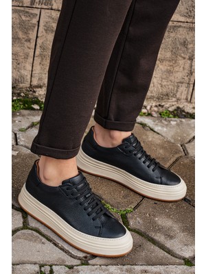 Panorama Hakiki Deri Soft Erkek Sneaker