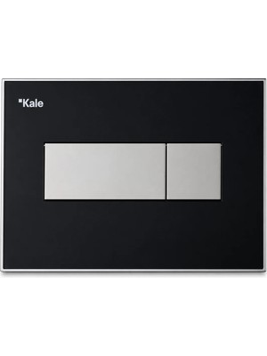 Kale Start Kalın 12 cm Gömme Rezervuar Kumanda Paneli Parlak Krom 3/6 L 7090073757