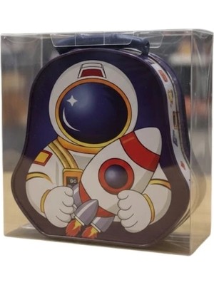 Zenviaa Kulplu Metal Astronot Kumbara ZENVIAA365423