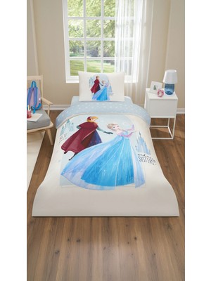 Özdilek Tek Kişilik Frozen Elsa And Anna Disney Lisanslı Pike Takımı