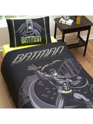 Özdilek Tek Kişilik Lisanslı Nevresim Takımı Batman Game Over Siyah