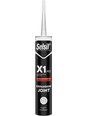 S'82 Selsil X1 Ms 290 ml Polimer Mastik Beyaz Islak Zemin Için