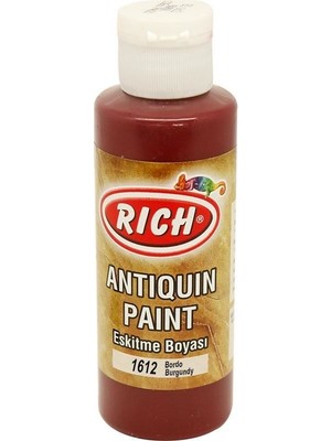 S'82 Rich 1602 Bordo 120 ml Eskitme Ahşap Boyası