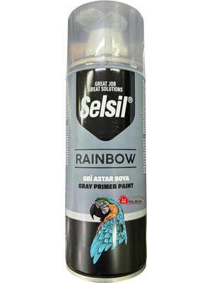 S'82 Selsil Rainbow Akrilik Sprey Astar 7042 Gri