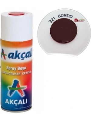 S'82 Akçalı Sprey Boya 400 ml 321 Bordo