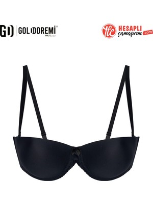 Nbb Premium Kadın Mikrofiber Dolgulu Yarı Destekli Kutulu Tek Sütyen