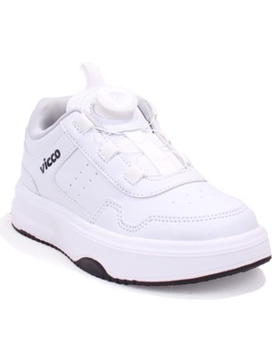 Vicco Sano 346F26K144 Beyaz Ortopedik Günlük Erkek Çocuk Spor Ayakkabı