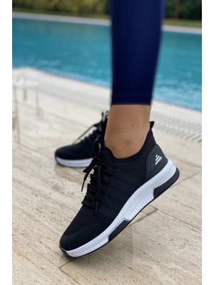 İnan Ayakkabı Siyah Unisex Sneaker N-3278