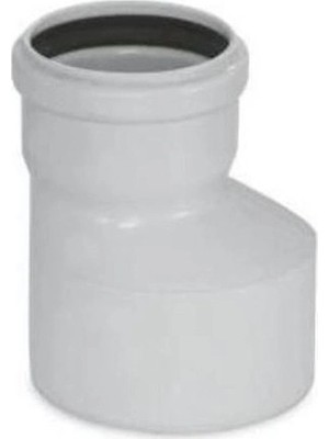 Timion Mey Ithalat® Pvc Atık Su Borusu Redüksiyon 125X110 mm 10 Adet