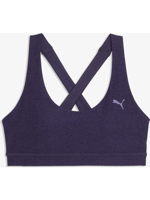 Puma Cloudspun Mid Kadın Lacivert Antrenman Bra.64