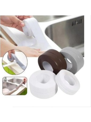 Happy Trend Tineke Su Sızdırmaz Geçirmez Bant Lavabo Küvet Kenar Bandı Küvet Duş 3,2 M x 38