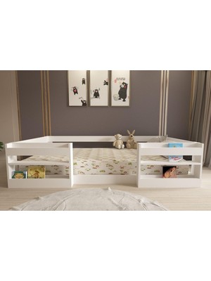 Ayrex Ninnimo Montessori 90X190 Yatak Uyumlu Mdf Karyola Mm6-1