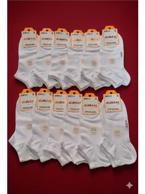 Dündar-Unisex Modal Patik; Dikişsiz/soft Yıkama/kokulu; (36-40)-Beyaz-36 - 40