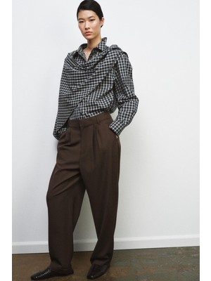 Allbucks Zara, Zw Collection Yün Karışımlı Pensli Pantolon ABZRA00125