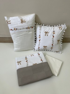 Buse Baby Home Çocuk Nevresim Takımı Çok Amaçlı 6'lı Set