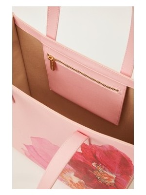 Sungur's Store Pembe Floral Desenli Küçük Çanta ile Göz Alıcı Stil