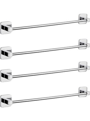 Sungur's Store Banyo Kare Uzun Havluluk 40 Cm, 4'lü Set