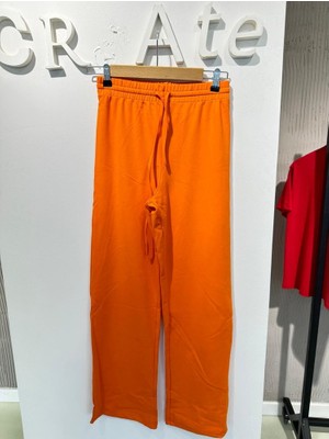 Sungur's Store Turuncu Kadın Eşofman Takımı Konforlu Tasarım