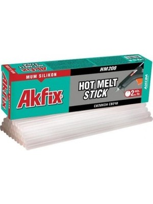 Sungur's Store 11.2X300 mm Kalın Mum Silikon Çubuk Kokusuz ve Kolay Kullanım