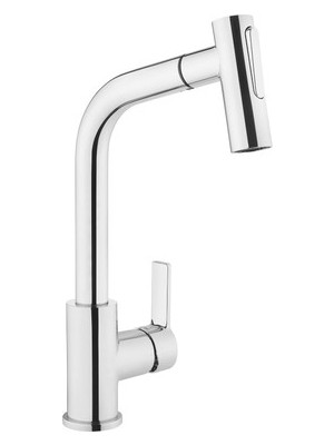 Sungur's Store Artema Maestro A42146 Pull-Out Eviye Bataryası, 24 cm Yükseklik, 6 L/dk Akış Hızı,