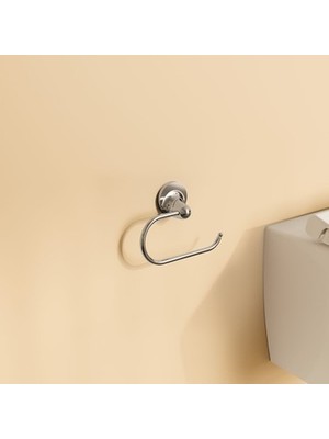 Sungur's Store Paslanmaz Tuvalet Kağıtlığı Modern Tasarım ile Dekoratif