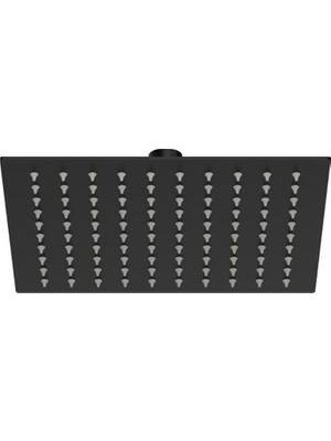 Sungur's Store Mat Siyah Duş Başlığı, Modern Tasarım ile Kullanışlılık