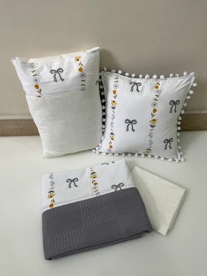 Buse Baby Home Çocuk Nevresim Takımı Çok Amaçlı 6'lı Set
