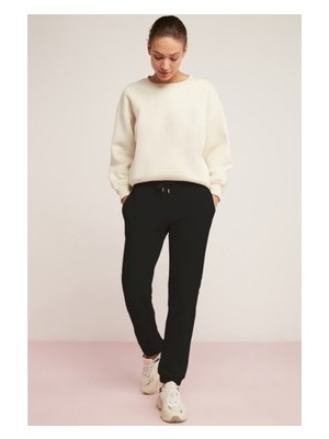 Sungur's Store Polarlı Beli Lastikli Relaxed Eşofman ile Konfor