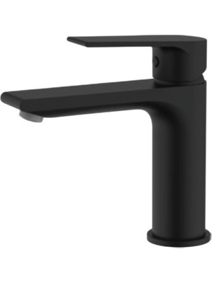 Sungur's Store Mat Siyah Renkli Şık Tasarımlı Lavabo