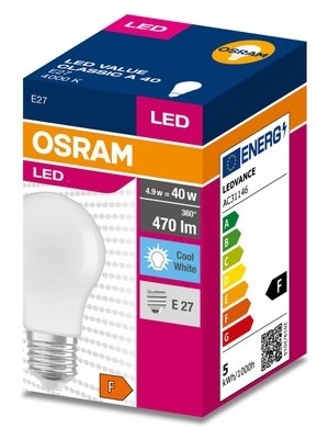Sungur's Store Osram LED Lamba 4,9W Beyaz Işık