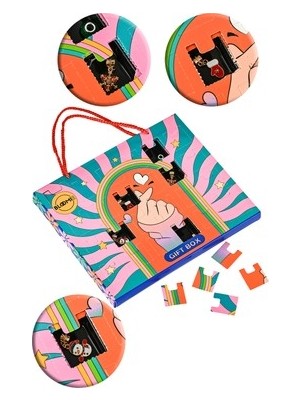 Sungur's Store Yılbaşı Temalı 24 Parça Charm Takı Tasarım Seti