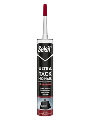 Sungur's Store 4 Adet Kokusuz Çevre Dostu Ultra Tack Silikon 290 ml