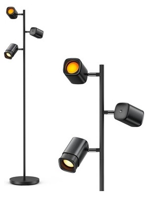 Sungur's Store 3'lü Spot Aydınlatma, 36W Rgb Işık Renkleri ile