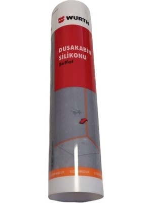 Sungur's Store Şeffaf Duşakabin Silikonu 310 Ml, Hızlı Kuruyan