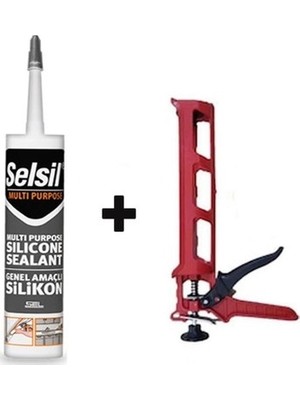 Sungur's Store Genel Amaçlı Şeffaf Silikon 280 Gr, Kolay Uygulama