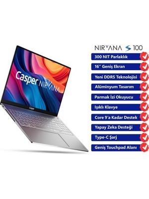 Sungur's Store 16GB Ram ve 1tb SSD ile 300 Nit Parlaklıkta 16 Inç Taşınabilir Bilgisayar