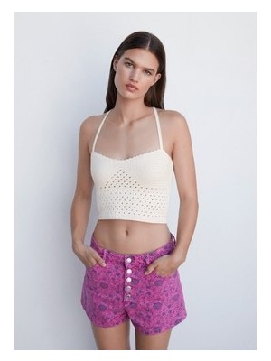 Sungur's Store Mango Ajur Detaylı Örgü