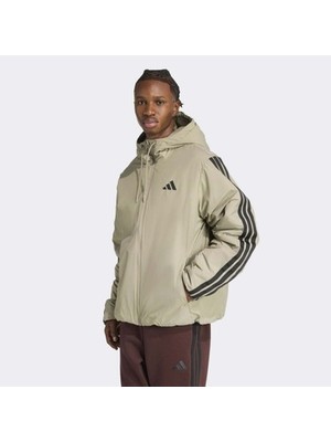 Sungur's Store Adidas Sportswear JM4041 Essentials Clımawarm 3-Stripes Insulated Hooded