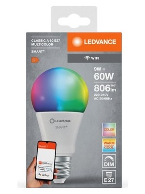Sungur's Store Wifi Kontrollü Akıllı LED Lamba, Uzaktan Kontrol