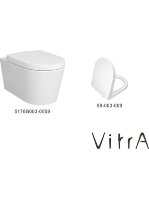 Sungur's Store Vitra Nest Rim-Ex Asma Klozet 5176B003-0559, Vitra Nest Trendy Klozet Kapağı