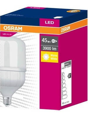 Sungur's Store Sarı Işık 45W LED Ampul, 3900 Lumen Aydınlatma
