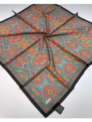 Zer Organic Etnik Desen Soft Eşarp