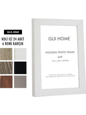 HemenGo 15X20 Karışık Ahşap Resim Çerçevesi