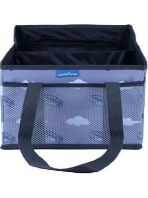 Die Grup Goodyear Oto Bagaj Organizer Çocuk, 30 cm x 26 cm x 26 cm Boyut, Gri