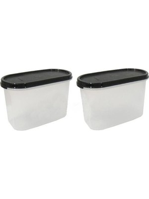 Die Grup Tupperware Oval 2 2'li Set (1,1 L)