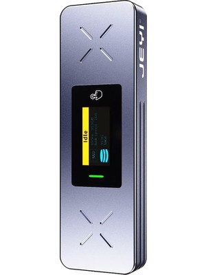 Die Grup Jeyı I9X Visual Smart Yazma Koruma Özellikli M.2 (Pcıe) Nvme ve M.2(Ngff) Sata SSD To USB 3.2 Gen2 Çevirici Dönüştürücü Adaptör Harici Taşınabilir Alüminyum SSD Muhafaza Kutusu